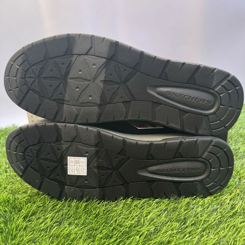 Skechers Hands Free Swift Fit Men’s 10.5 Black Waterproof Casual Sneakers New